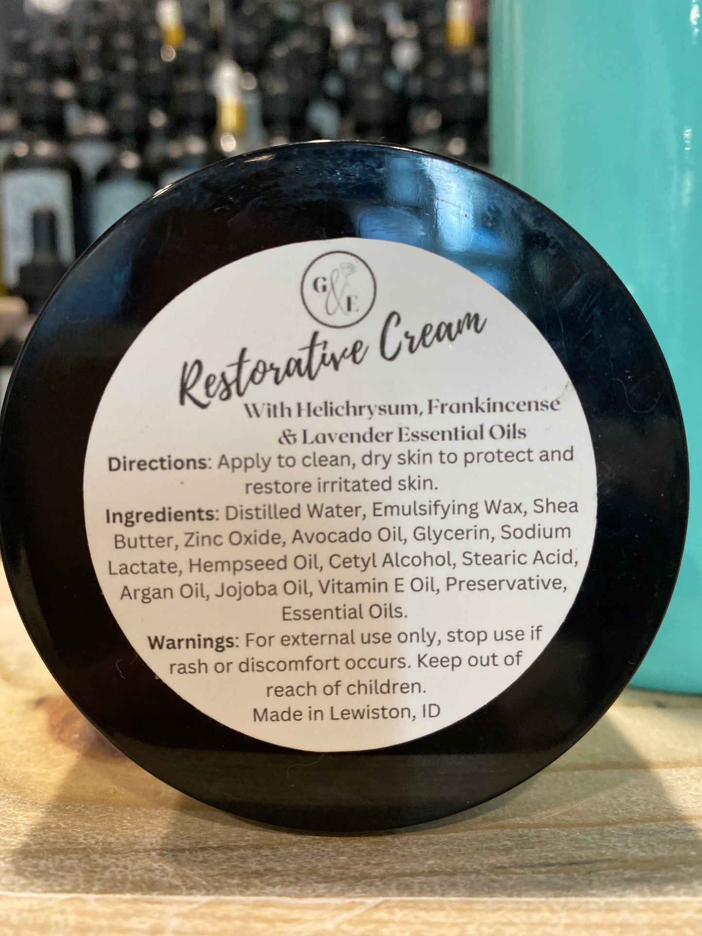 Restorative Cream with Helichrysum, Frankincense & Lavender