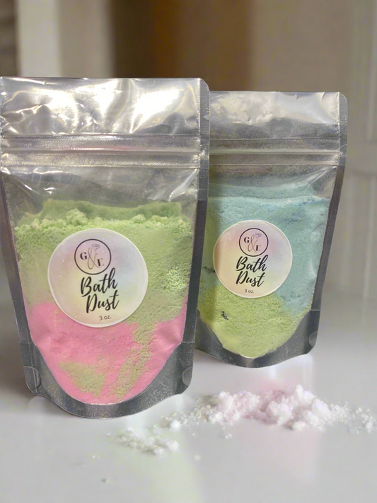 Bath dust with a surprise!