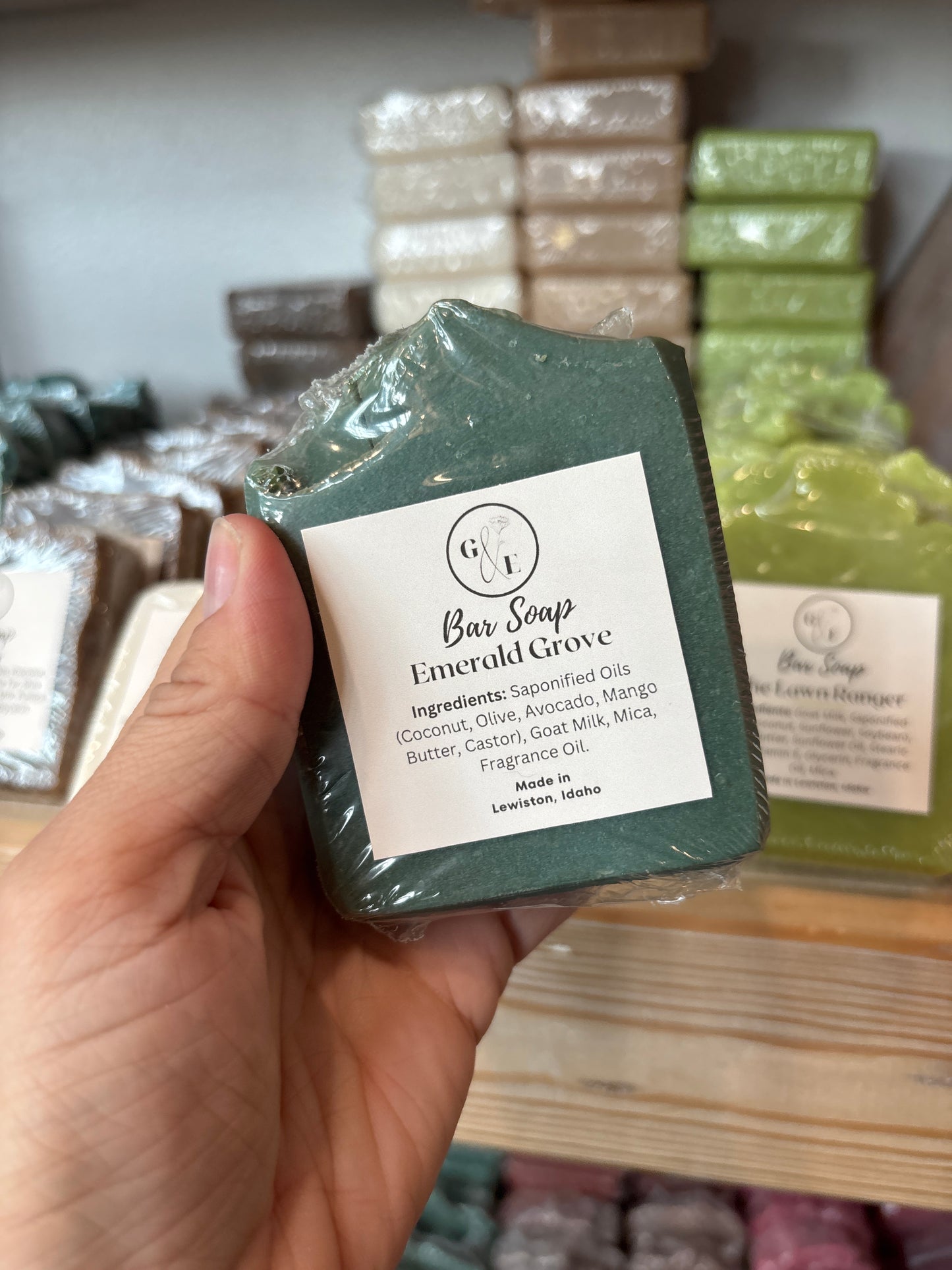 Emerald Grove Bar Soap - Goats Milk
