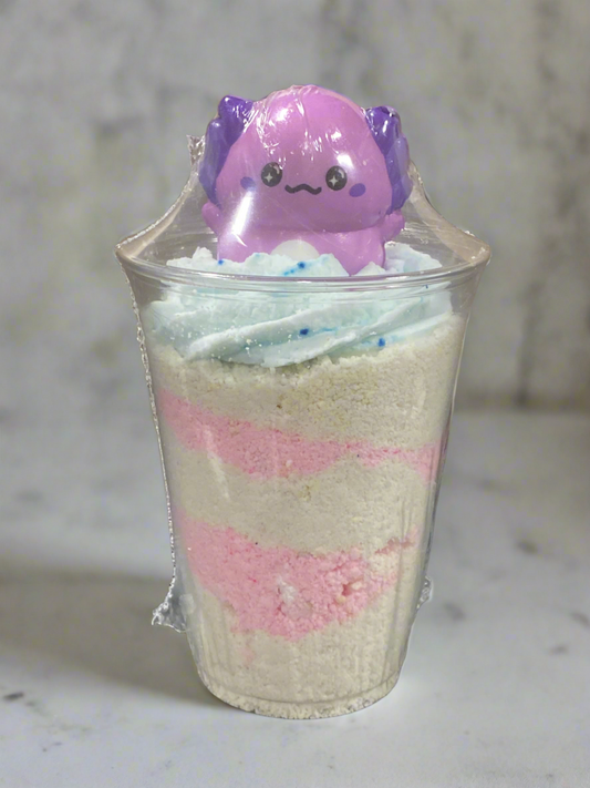 Bath Dust Milkshake with Toy