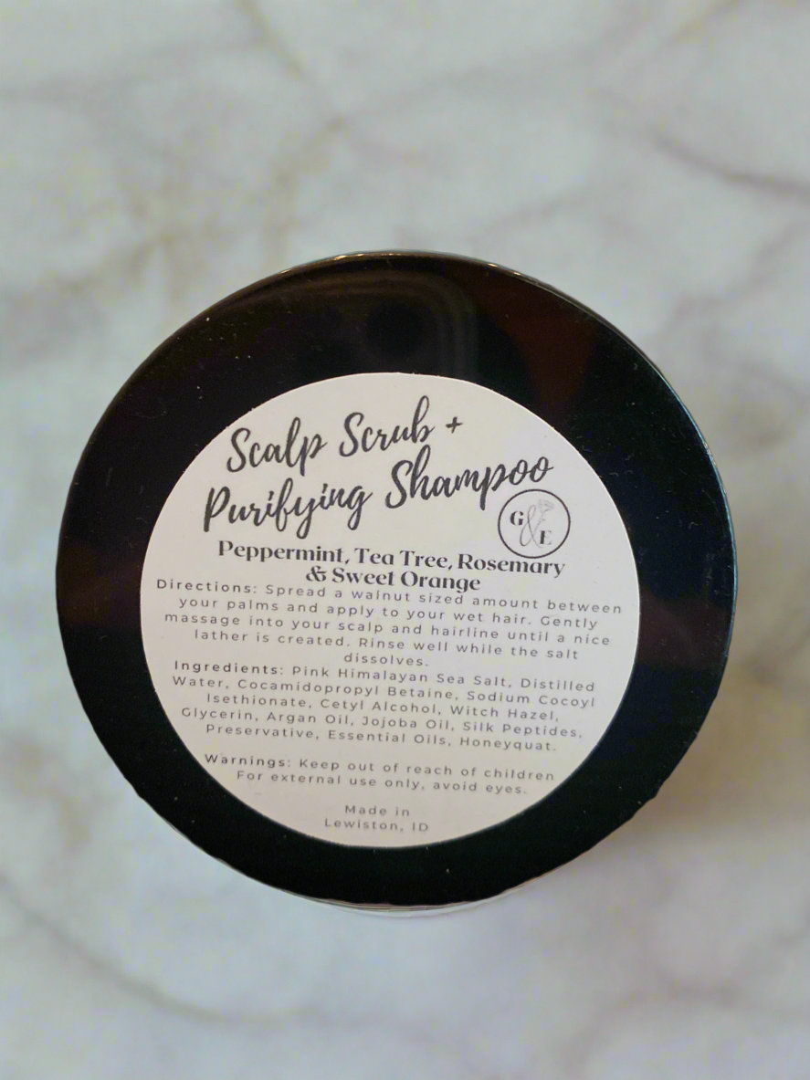 Scalp Scrub + Purifying Shampoo
