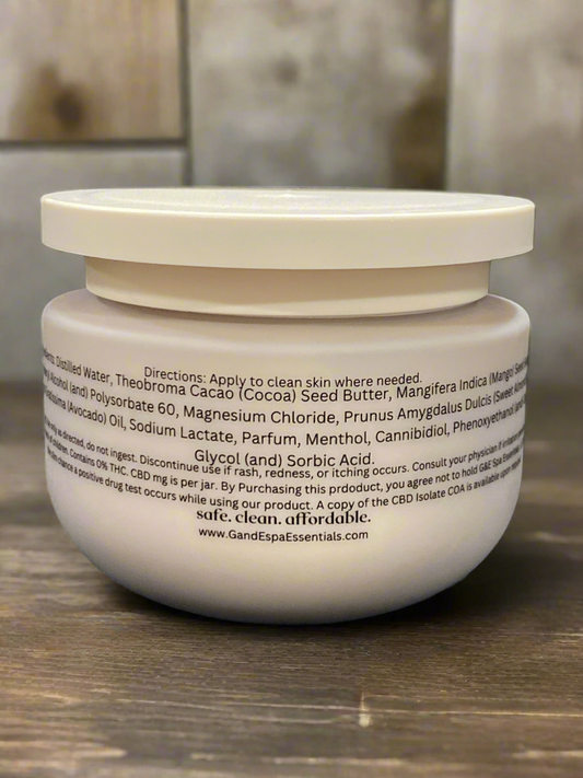 Pain Cream with Menthol (wholesale)