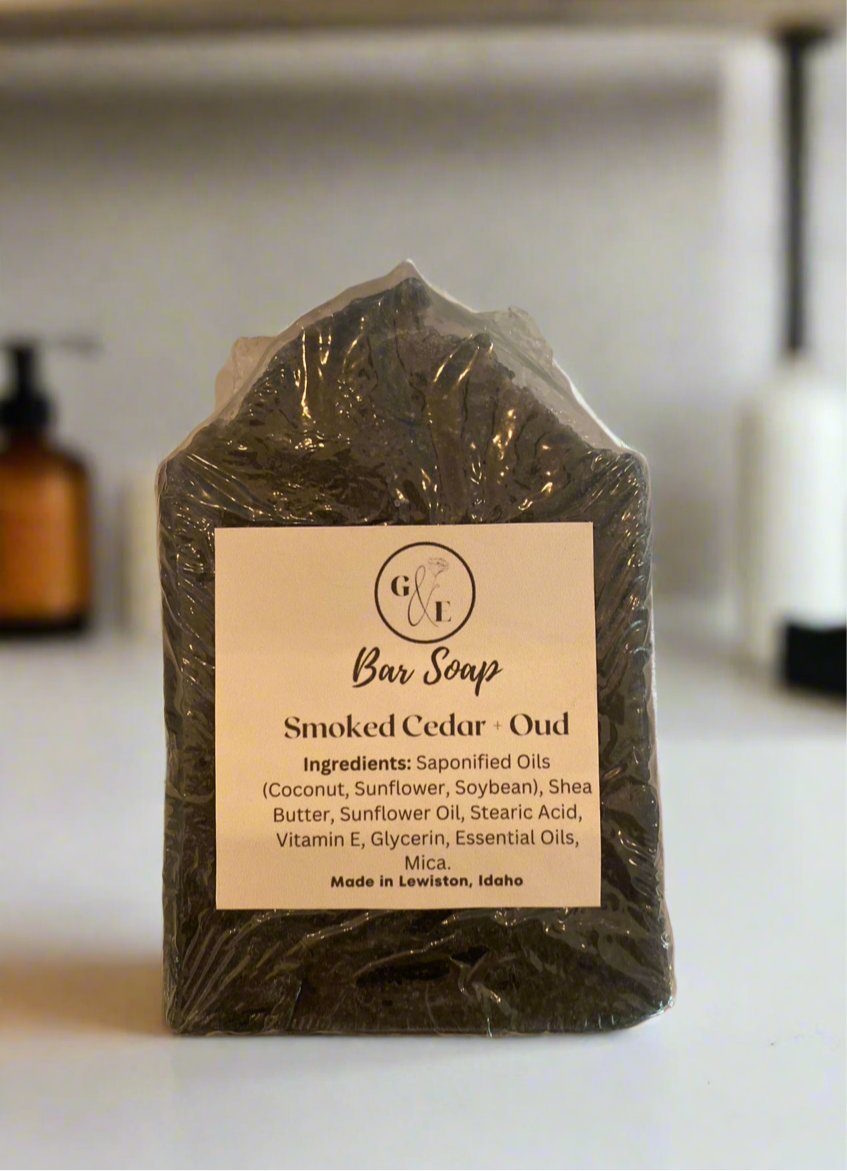 Smoked Cedar + Oud Bar Soap