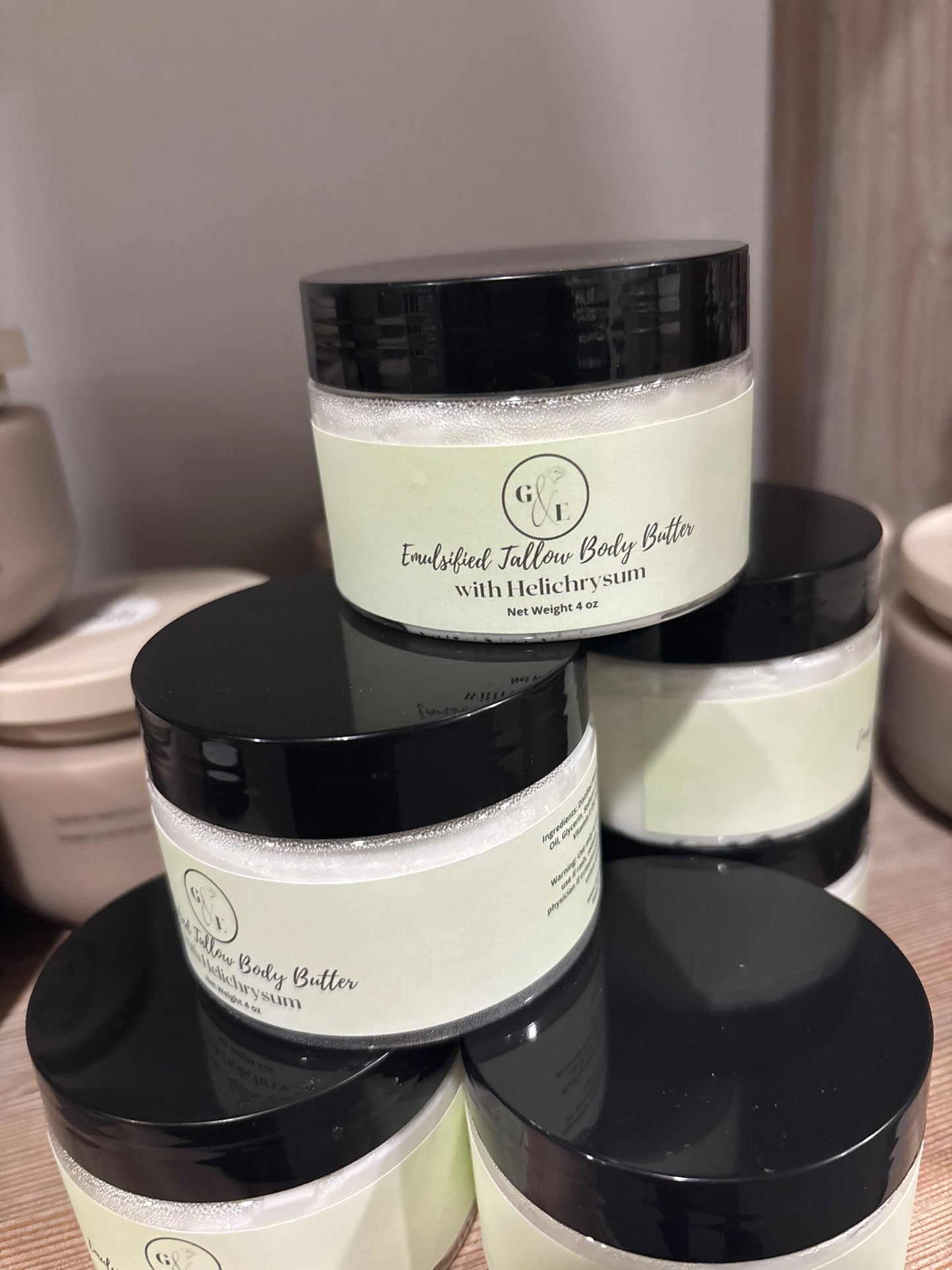 Emulsified Tallow Body Butter
