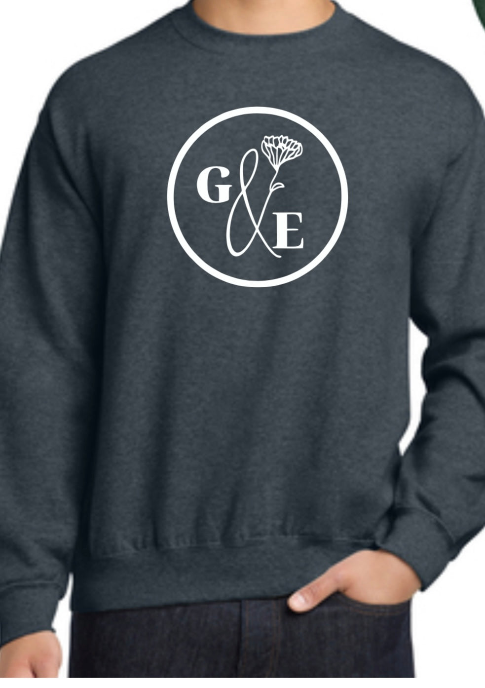 G&E Logo Crewneck - Gray
