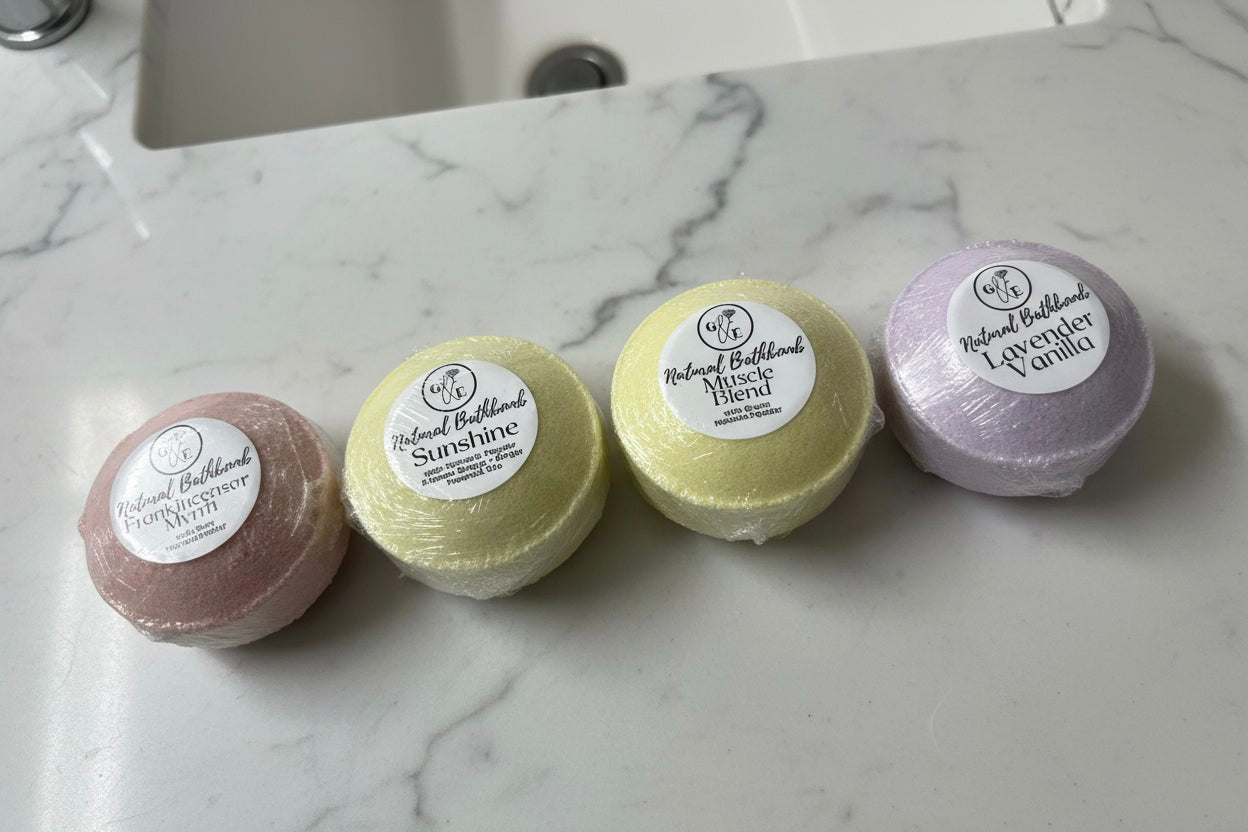 Natural Bath Bombs