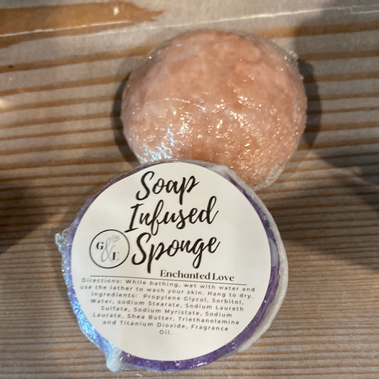 Shea Soap infused Konjac Sponge