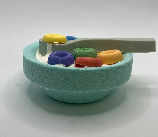 Fruit Loops Cereal Bowl Bath Bomb