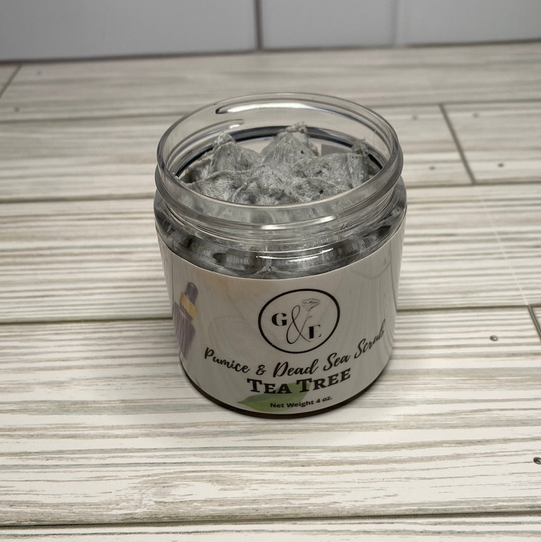 Tea Tree Dead Sea + Pumice Scrub