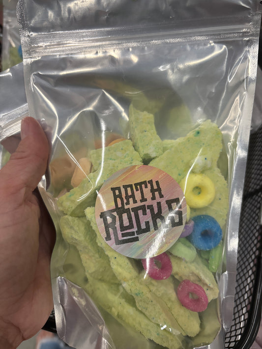 Fruit Loops Cereal Bath Rocks