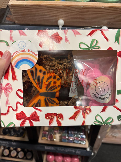 Bath Bomb Wand + Mini Bath Bombs