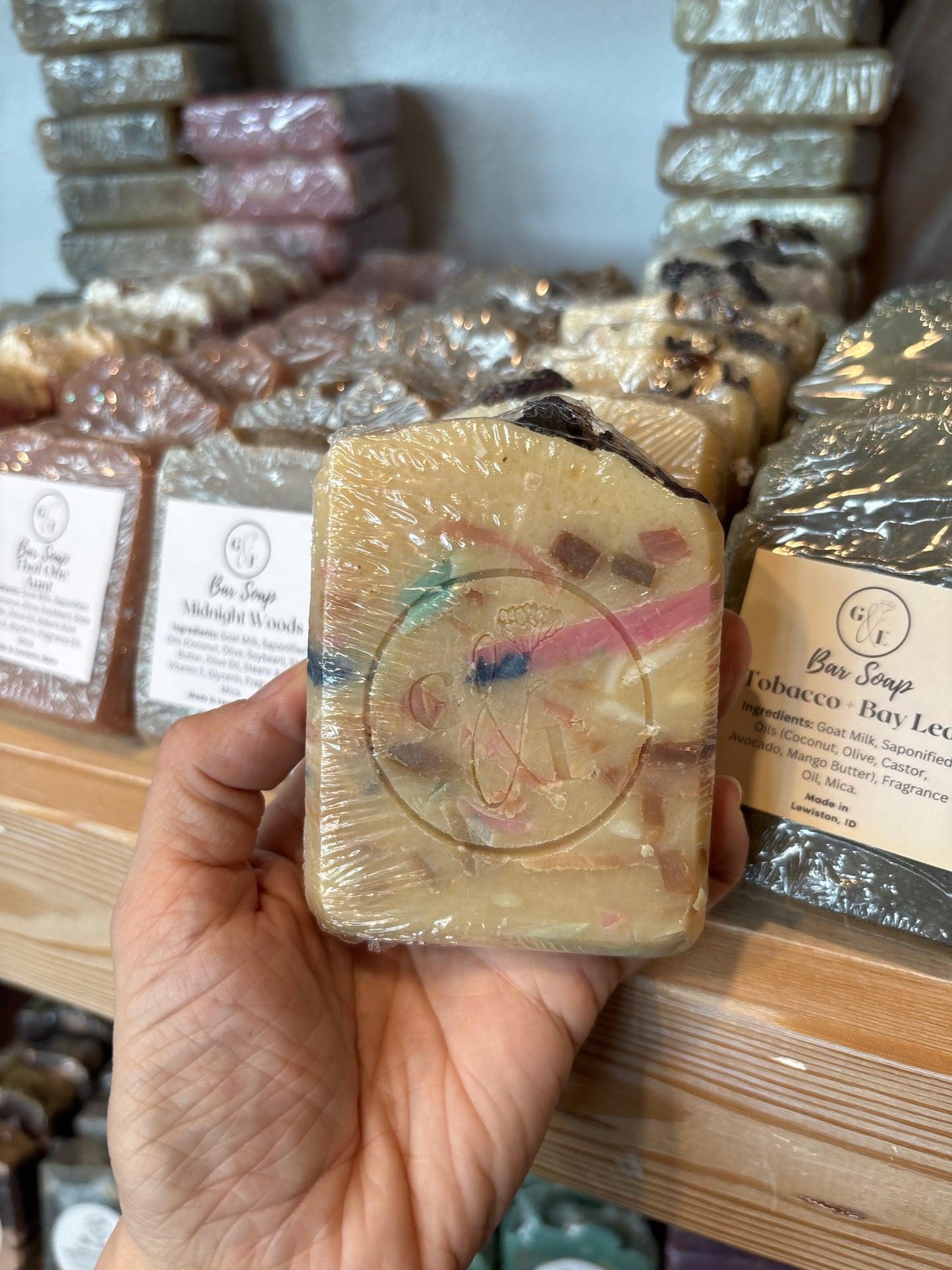White Tea + Hibiscus Confetti Bar Soap