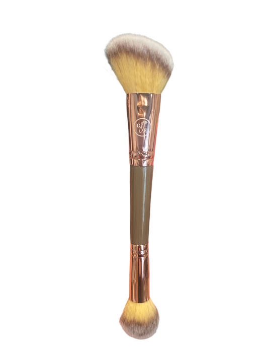 Makeup Brush -  Double Ended Concealer / Foundation