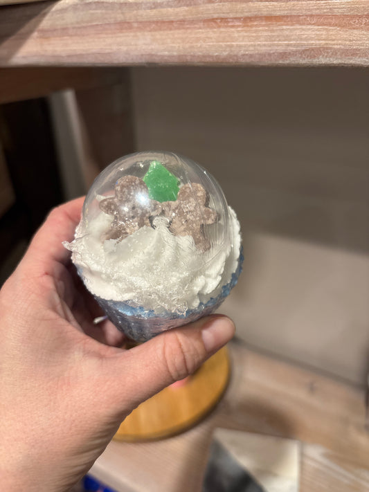 Snow Globe Cupcake Bathbomb