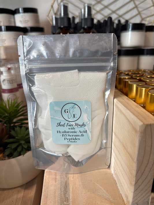 Hyaluronic Acid + B5 Facial Serum & Peptides