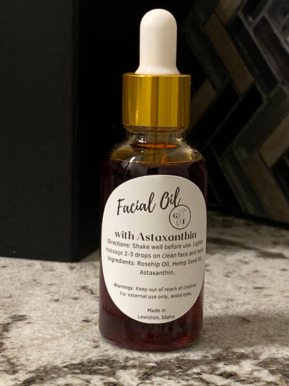 Facial Oil with Astaxanthin