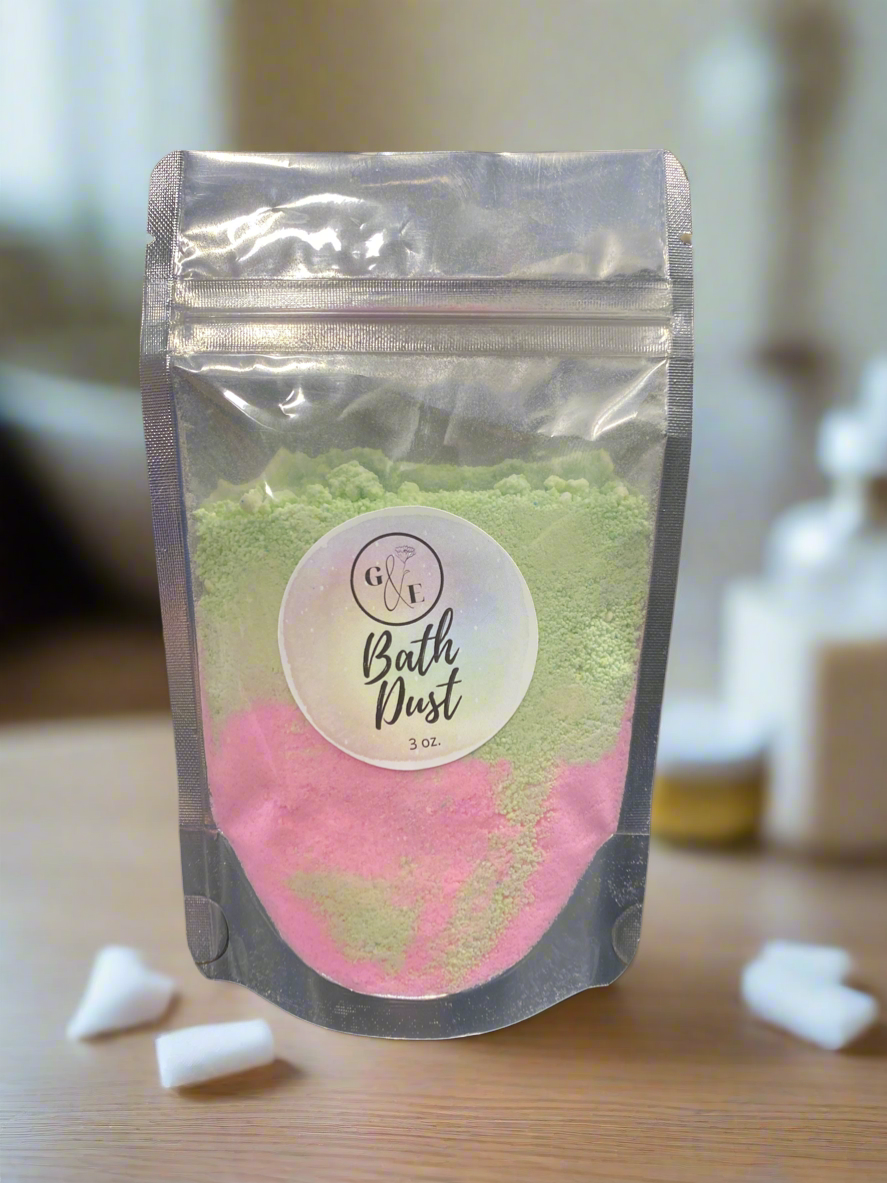 Bath dust with a surprise!