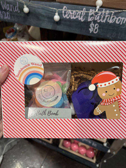 Bath Bomb Wand + Mini Bath Bombs