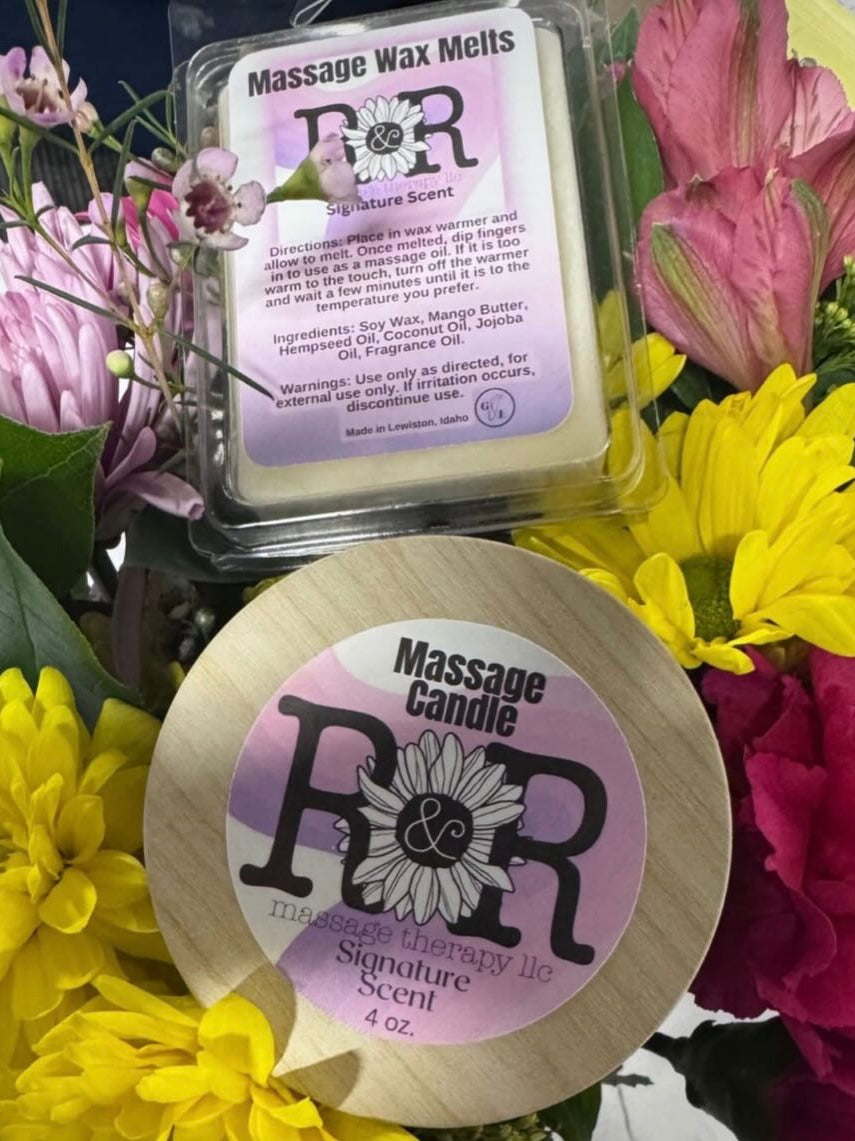R&R Massage Candles & Wax